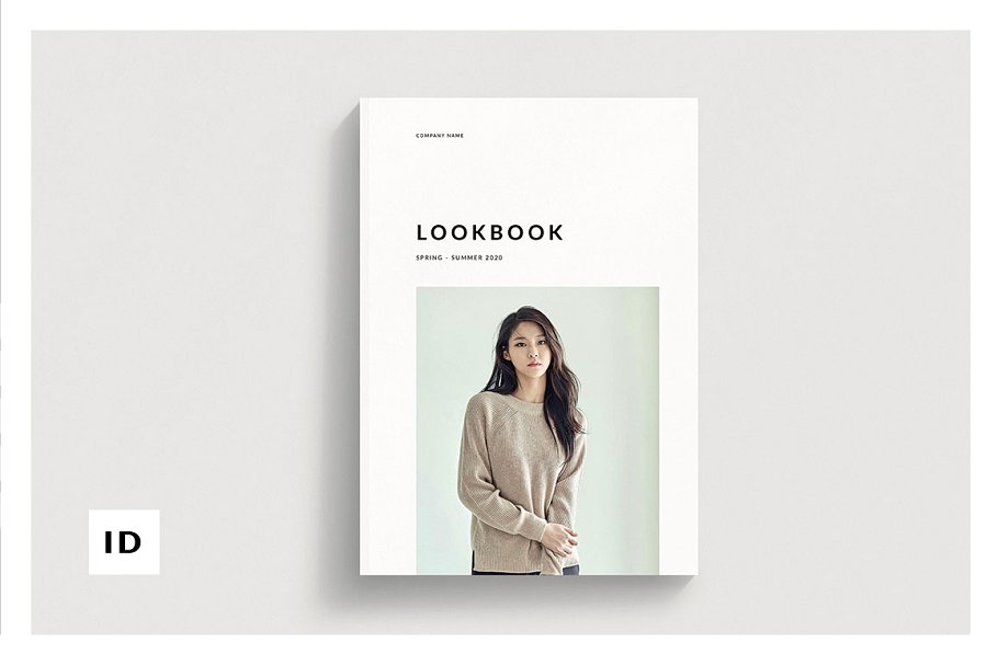 女性时尚服装摄影图册设计 Lookbook 3733937