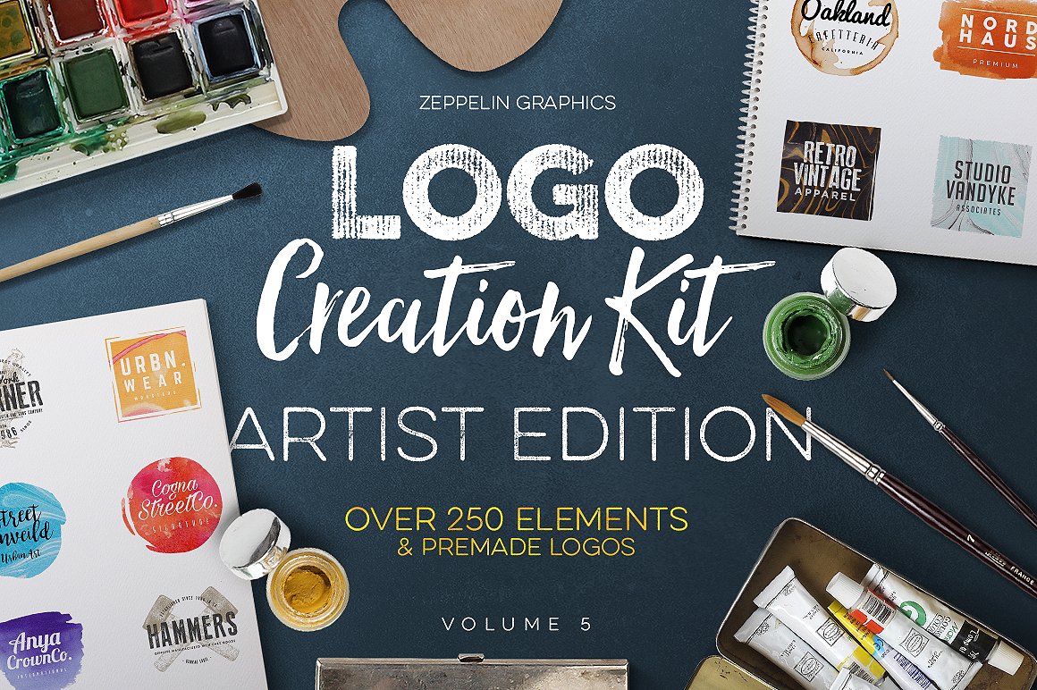 创意标志创建工具包 Logo Creation Kit #6