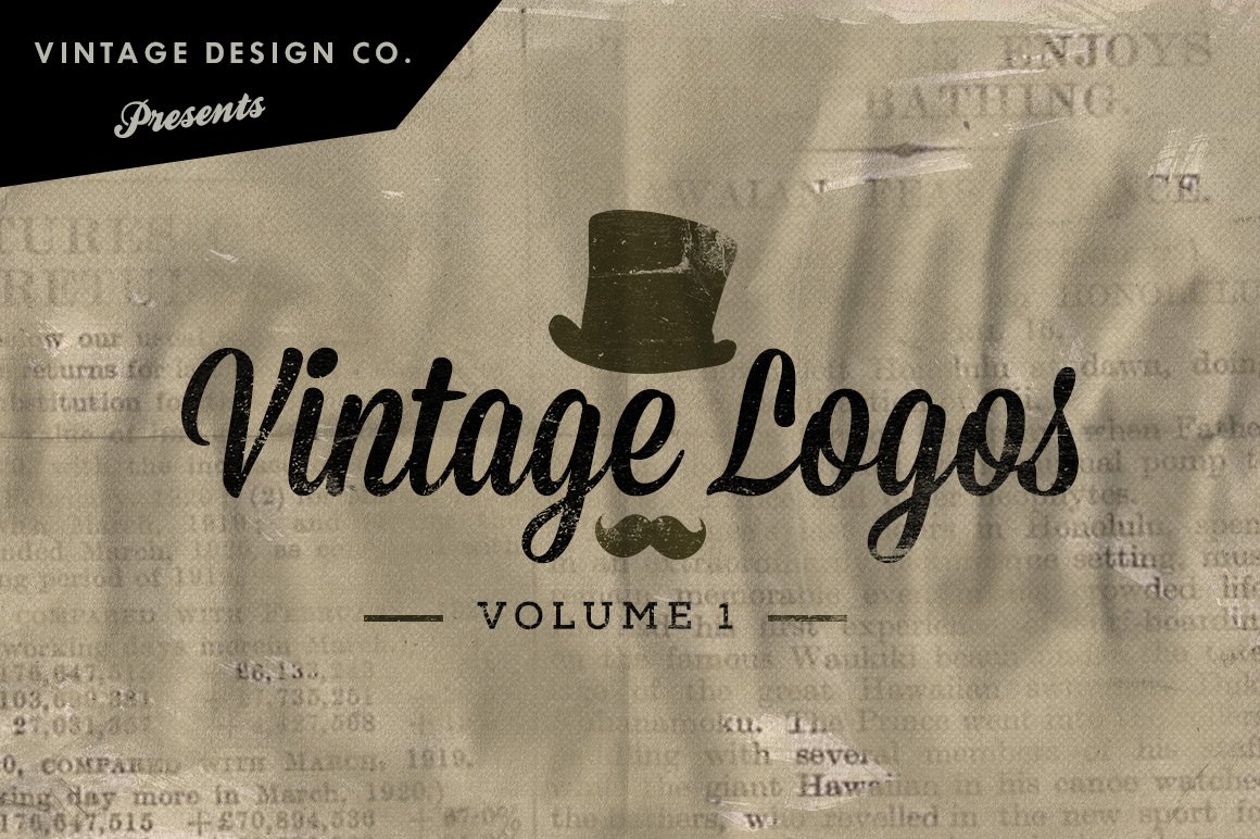 复古风格徽标专业logo模板 Vintage Logos