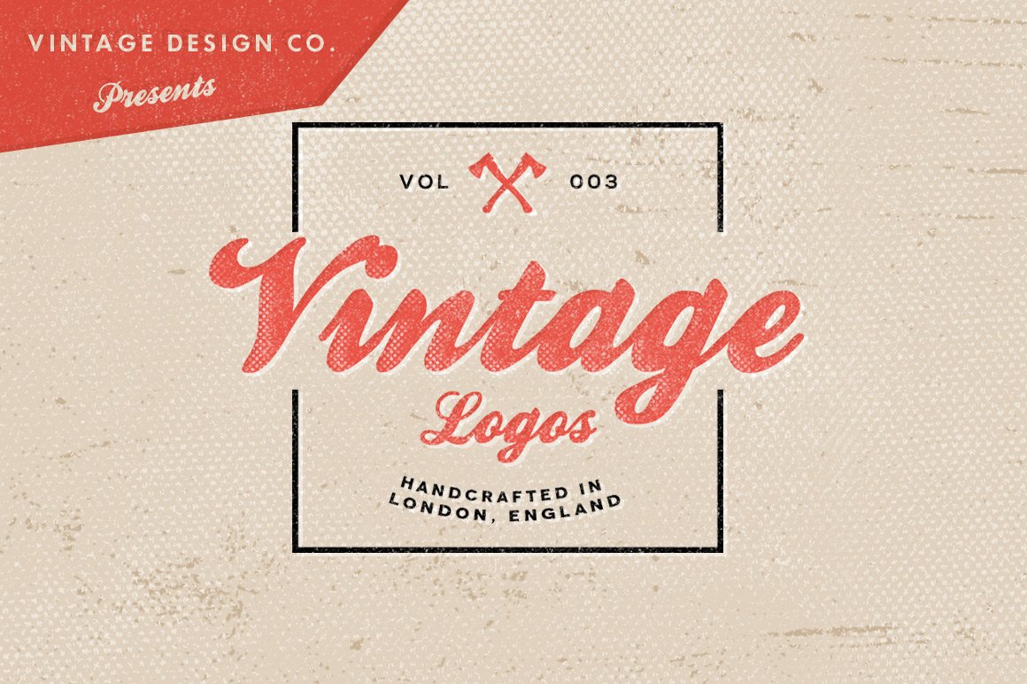 复古logo素材模板 Vintage Logos Volu