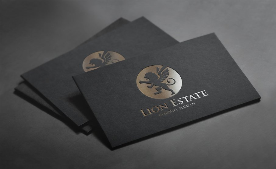 狮子LOGO模板 Lion Estate #375515