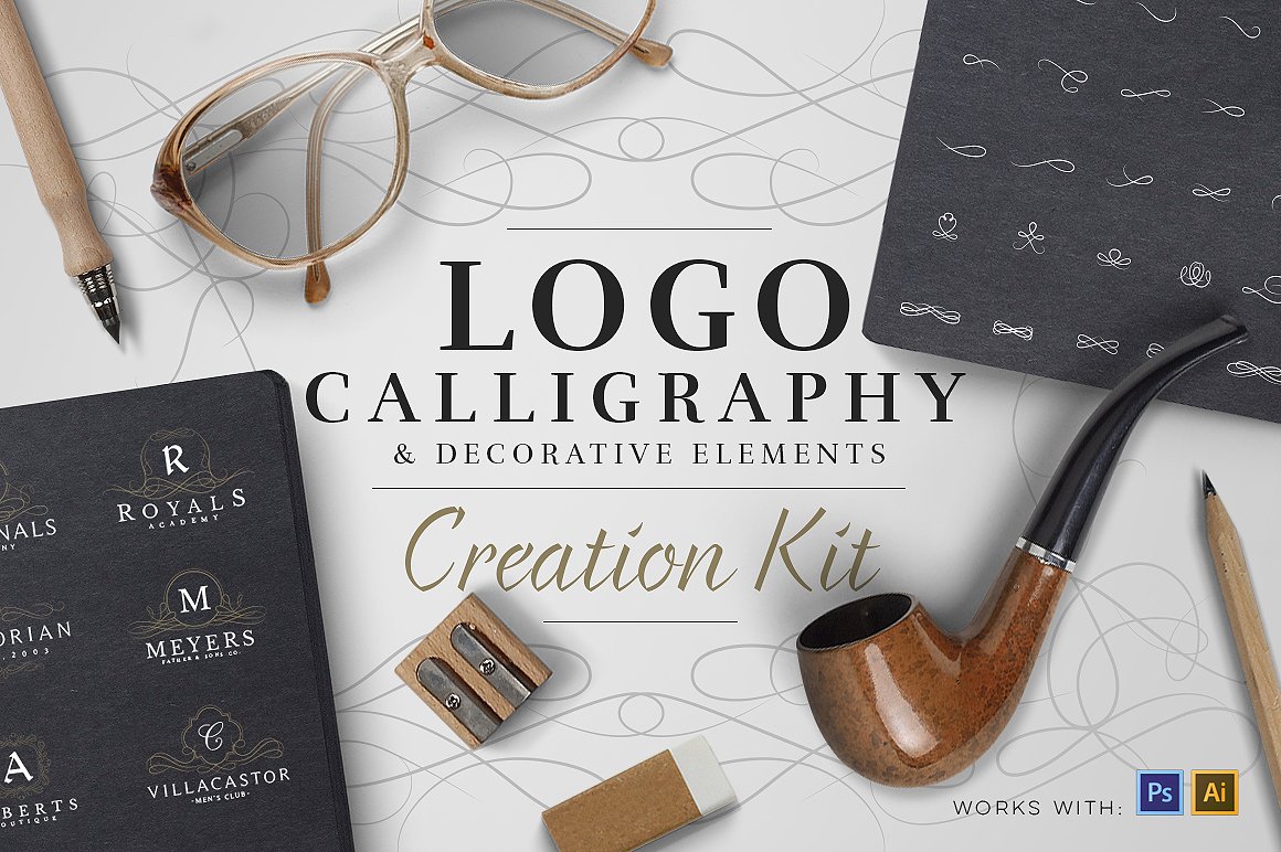 logo设计创意素材包 Logo Creation Kit