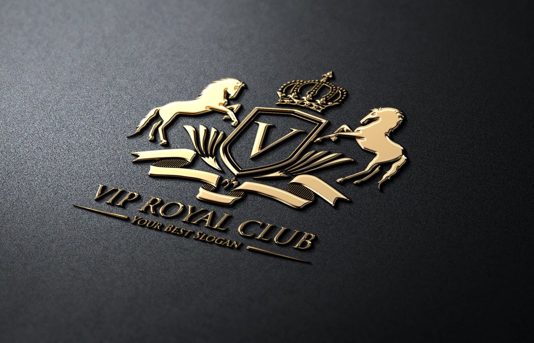 VIP皇冠图标模板 VIP Royal Club #3247