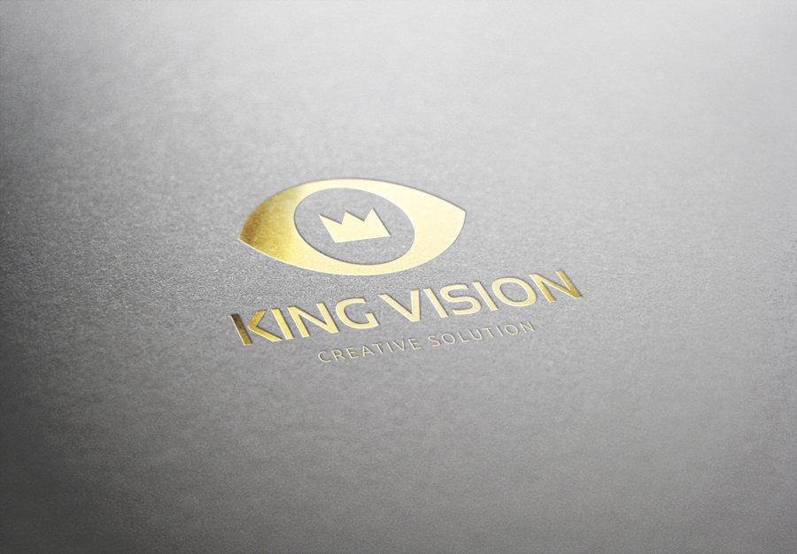 皇冠创意logo模版 King Vision #129626