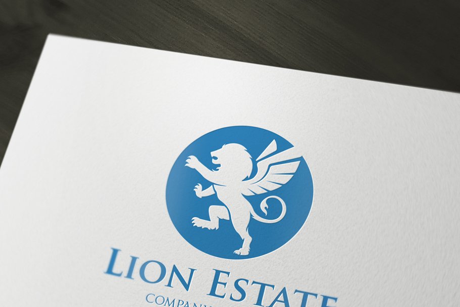 狮子LOGO模板 Lion Estate #375515