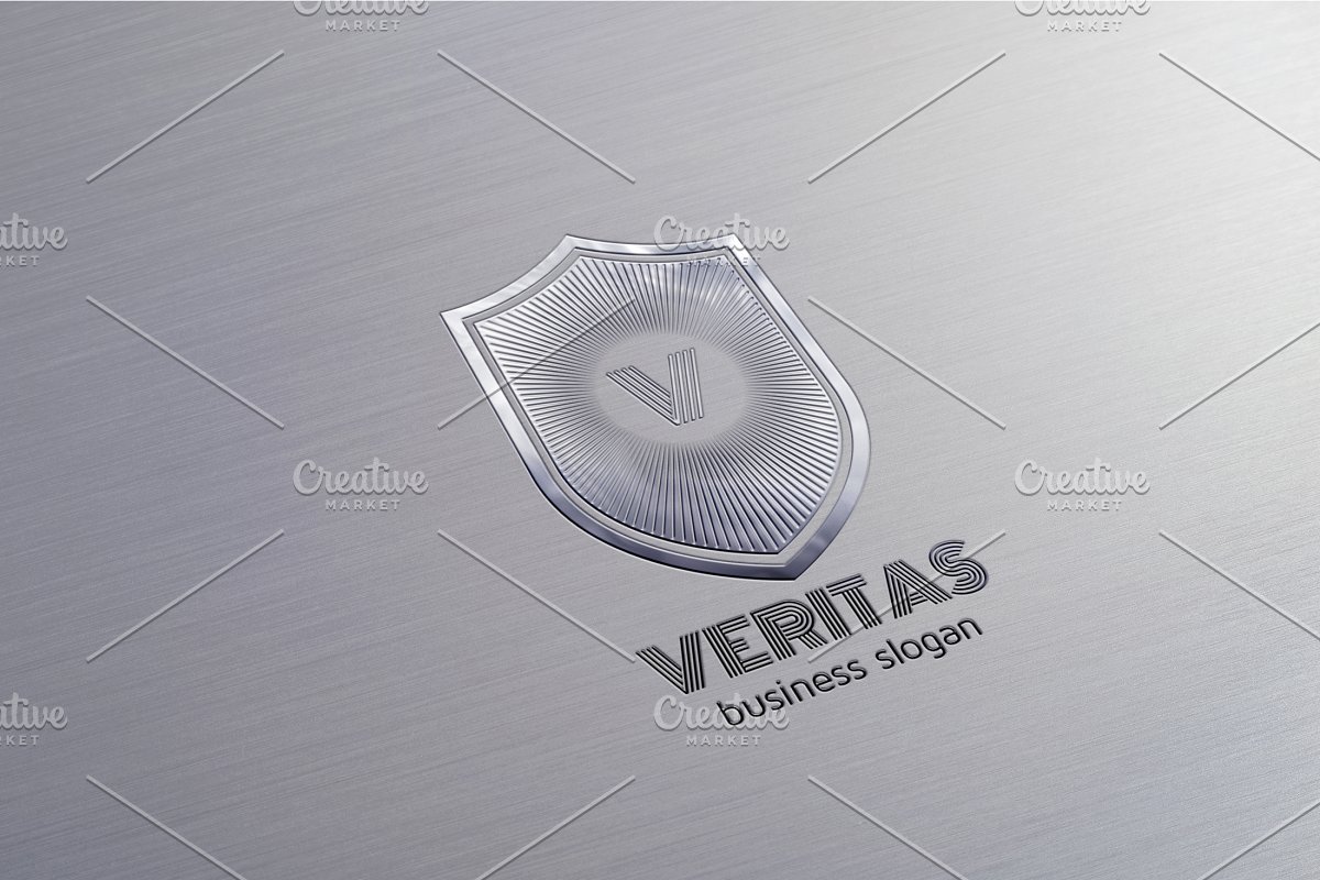 时尚的logo模版 Veritas logo #19731