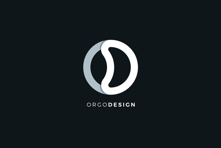字母LOGO模板Design O D Letter Logo