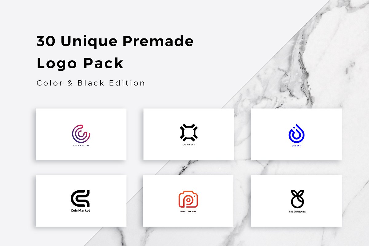 预备LOGO设计模板Unique Premade Logos