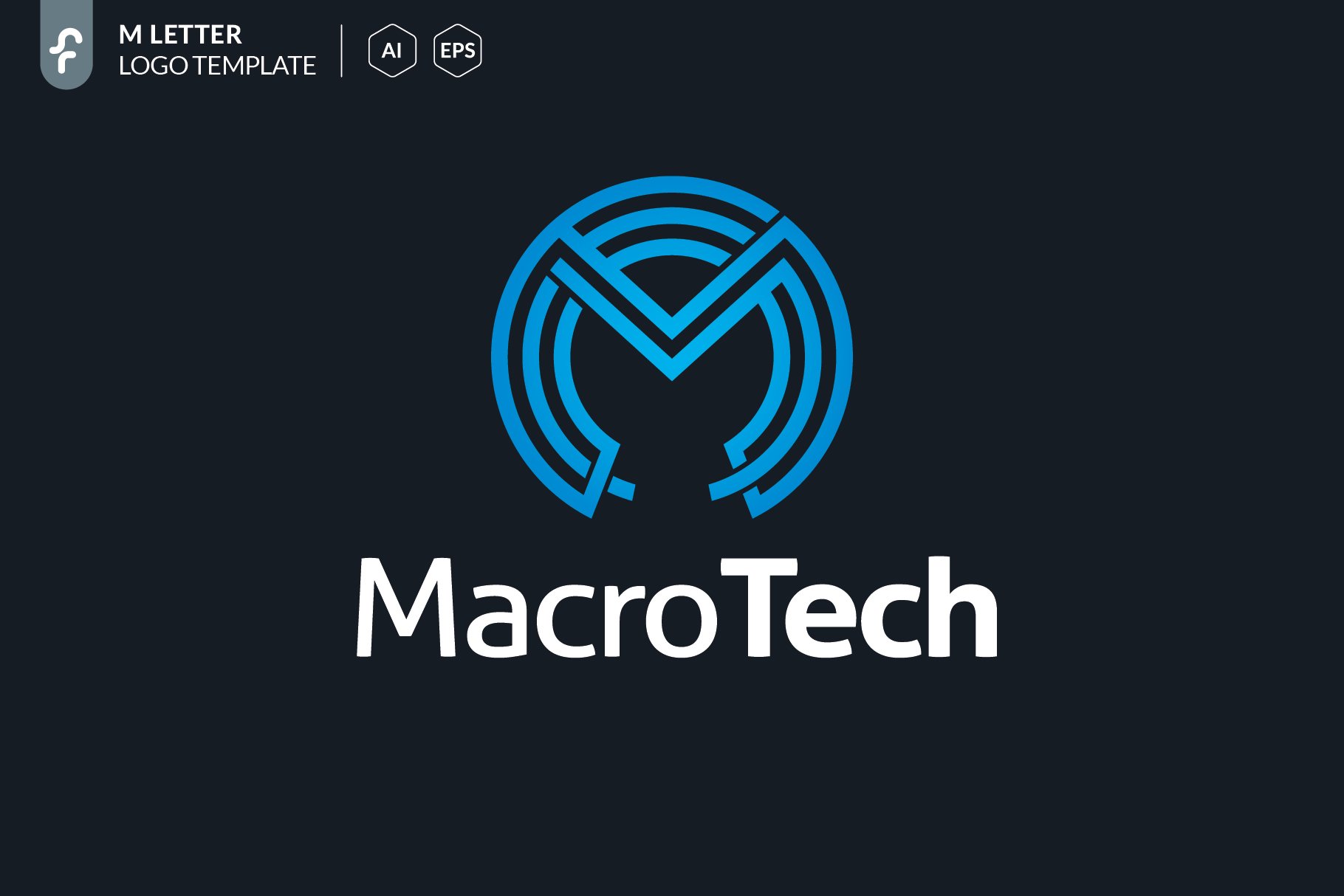 科技LOGO模板 Macro Tech Logo #2272