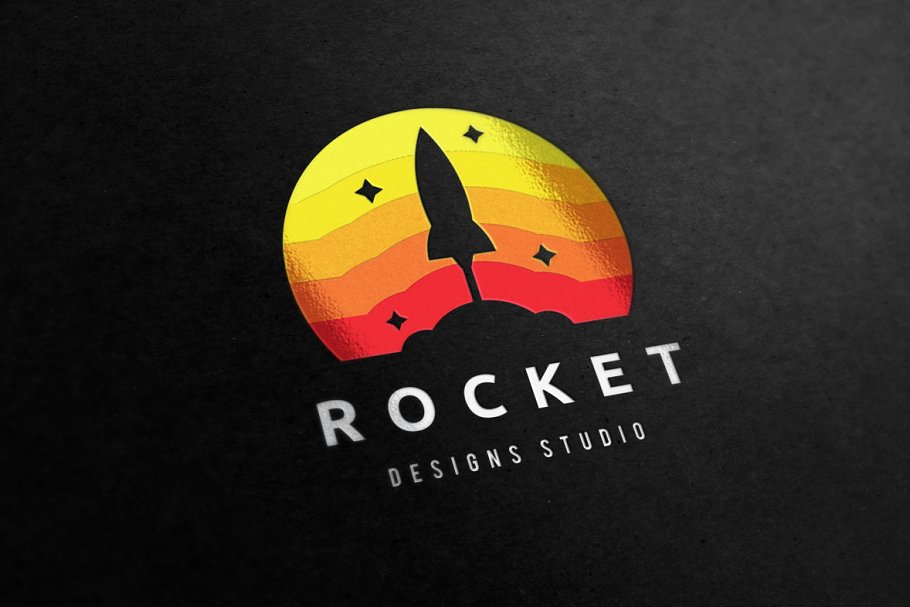 火箭创意思LOGO模板 Rocket Logo #90484