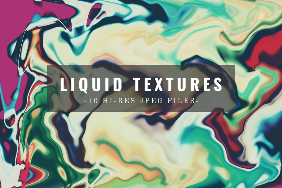 抽象液体背景纹理 10 Abstract Liquid #
