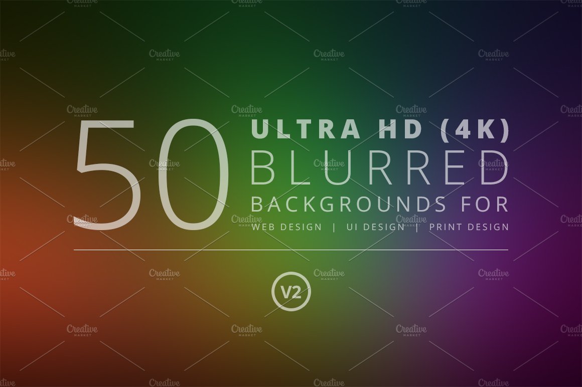 超高清渐变模糊背景 50 Ultra HD Blurred