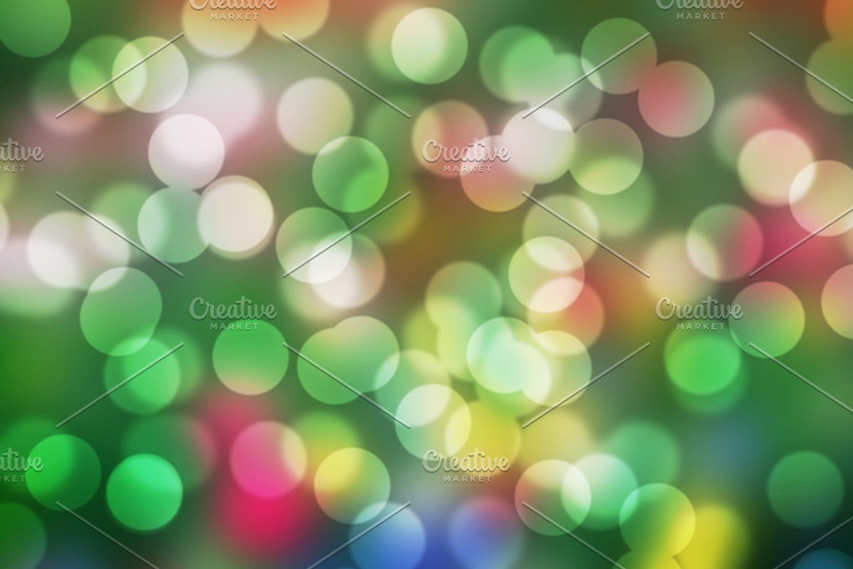 虚化背景纹理 10 Bokeh Backgrounds #5