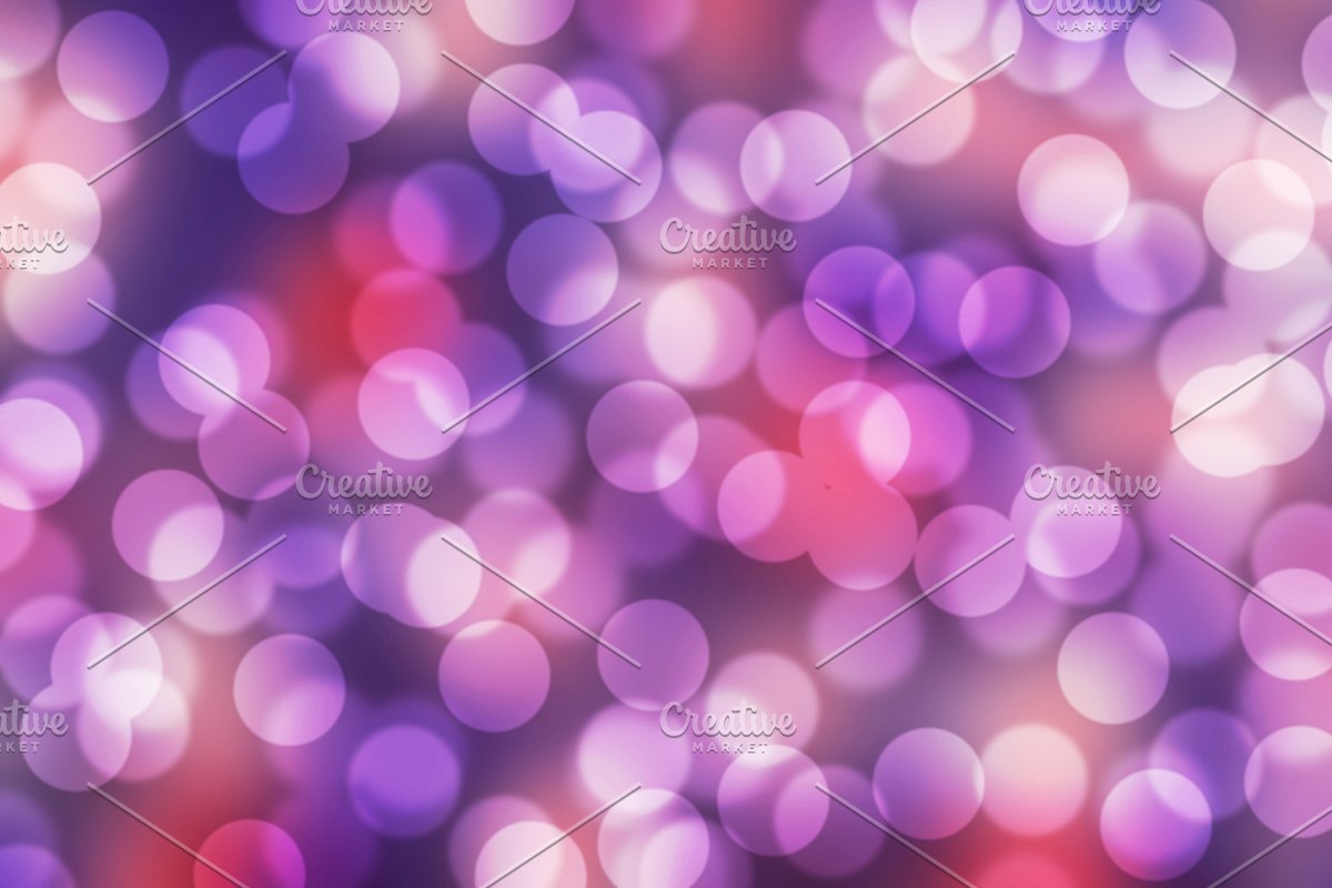 虚化背景纹理 10 Bokeh Backgrounds #5