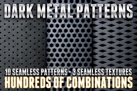 暗黑金属图案包 Dark Metal Pattern Pac