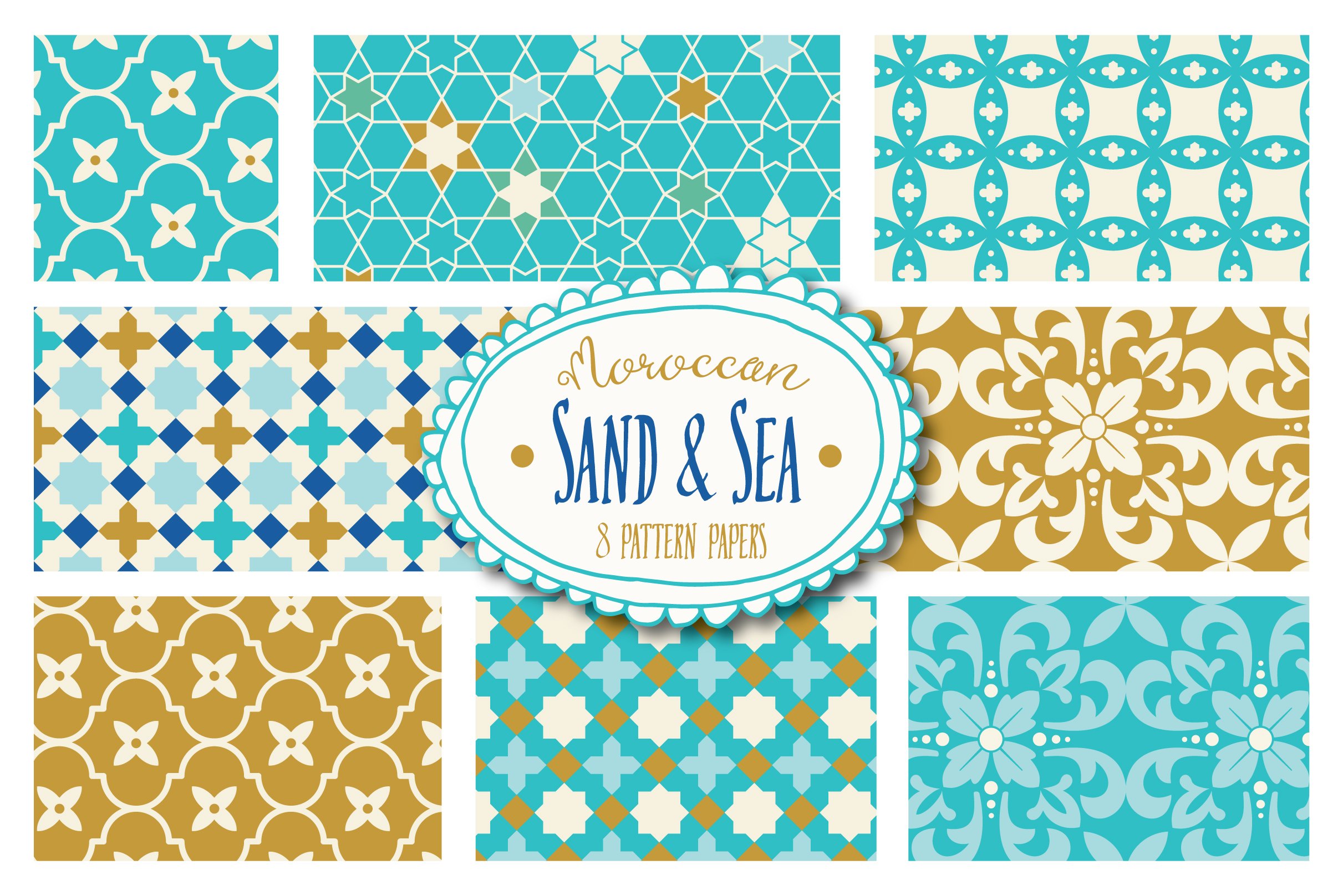 摩洛哥沙滩和海洋背景纹理 Moroccan Sand #57
