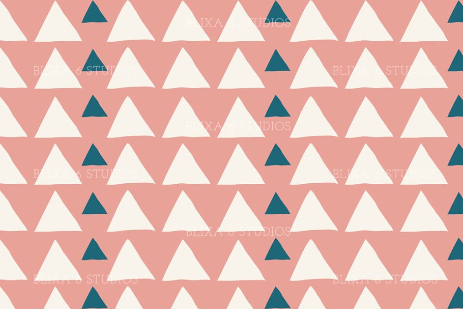 三角形抽象背景纹理素材 Organic Triangular