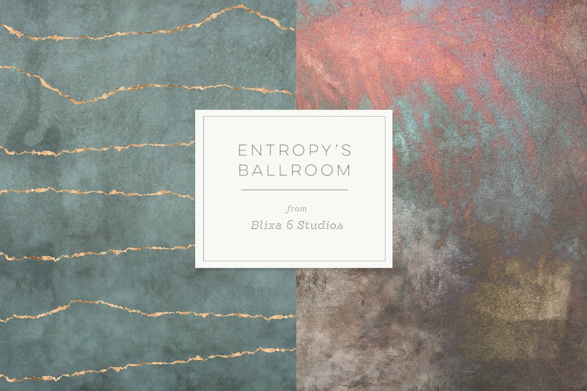 高端舞厅玫瑰金纹理 Entropy’s Ballroom R