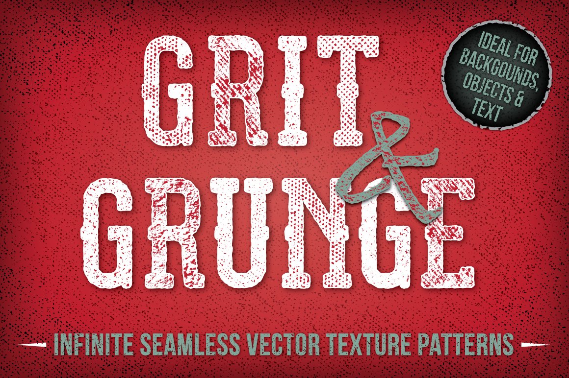 怀旧做旧效果的背景纹理素材 Grit and Grunge