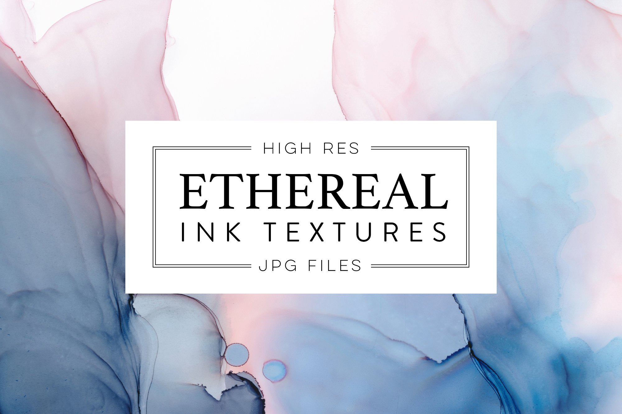 水墨运动背景纹理素材 Ethereal Ink Textur