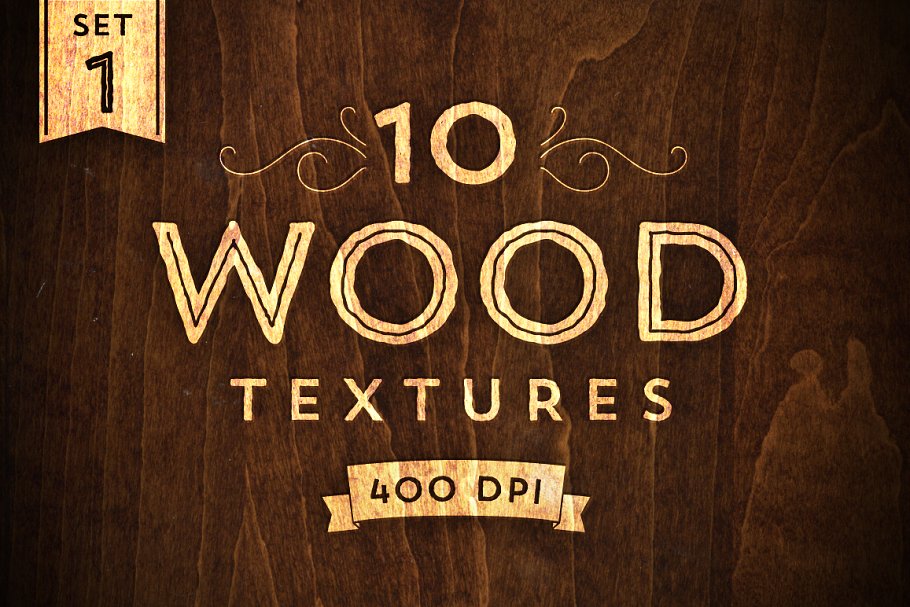 10个木质背景纹理素材 10 Wood Textures