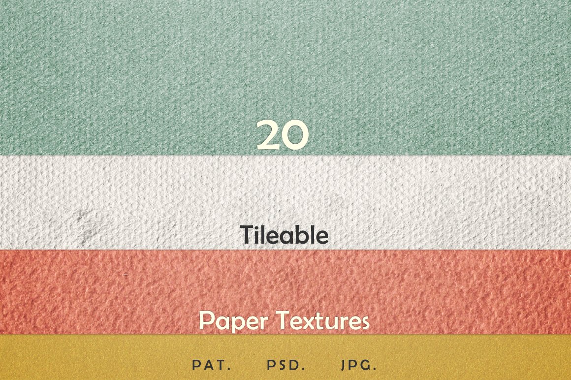 平铺肌理ps纹理 20 Tileable Paper Pho
