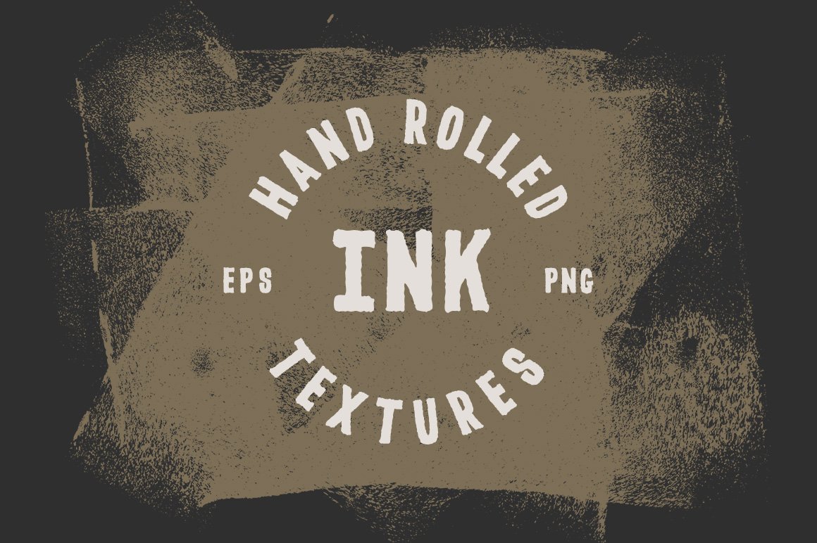 手绘肌理背景纹理 Hand Rolled Ink Textu