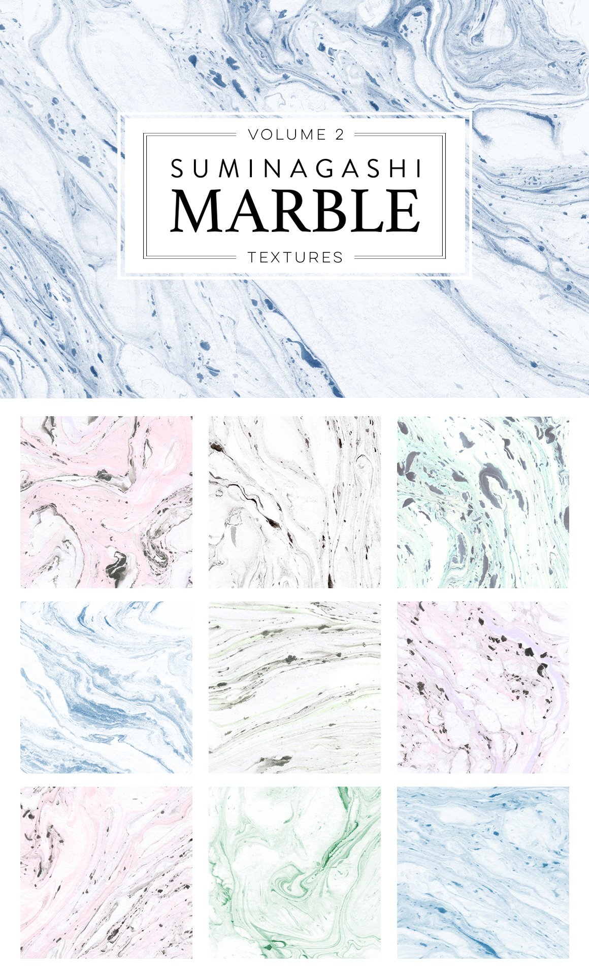 大理石背景纹理素材 Marble Paper Texture