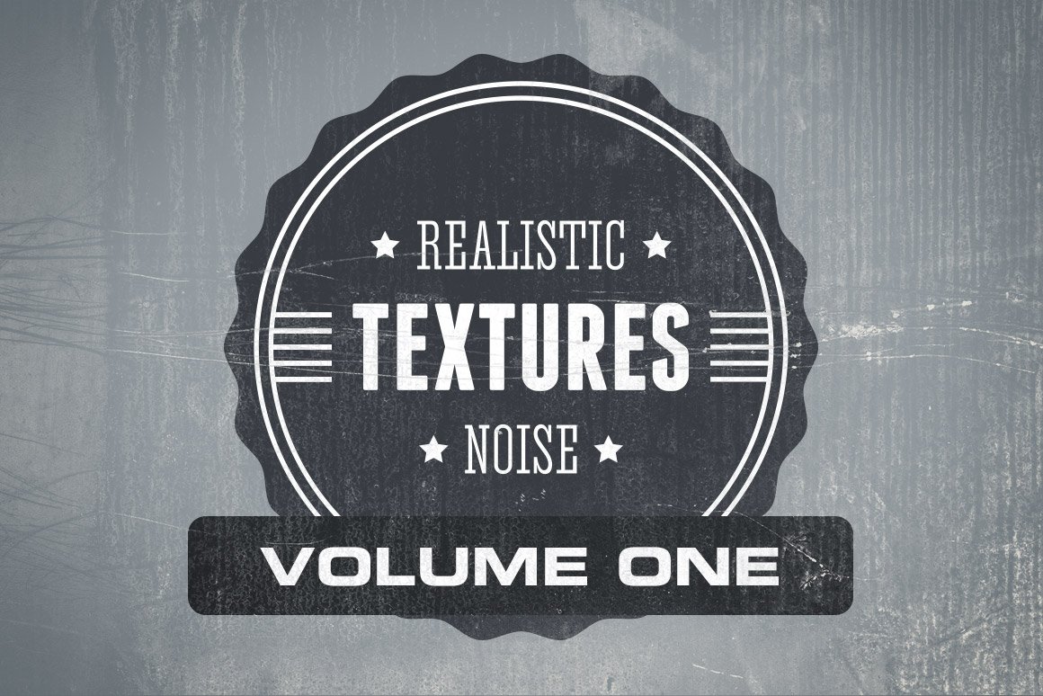 逼真的噪音纹理素材 Realistic Noise Text