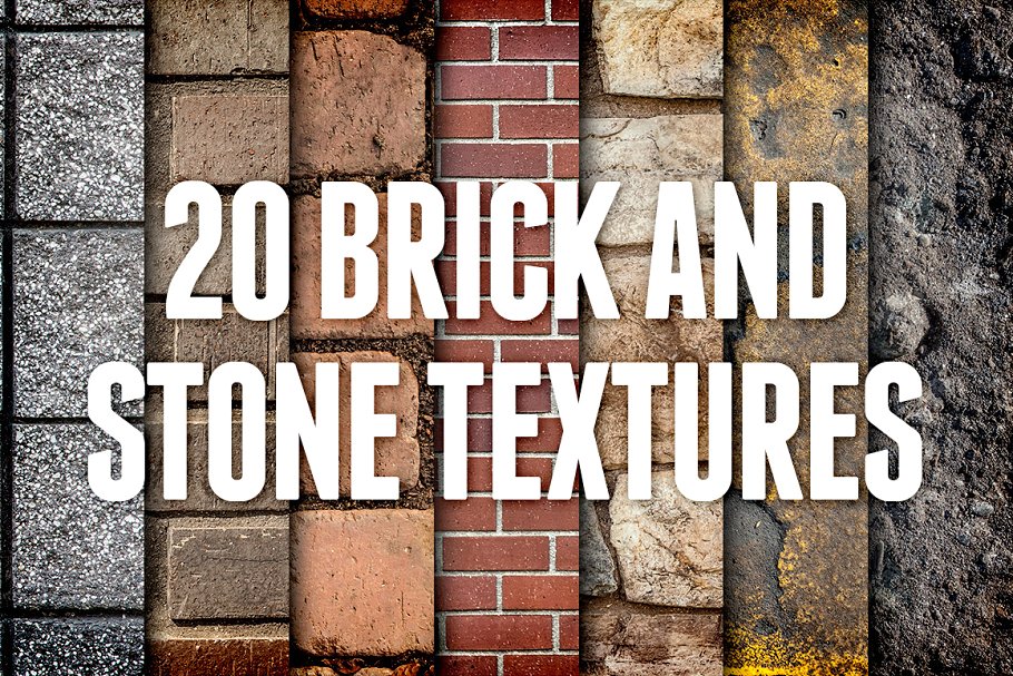 砖石图案纹理素材包1 Brick and Stone Tex