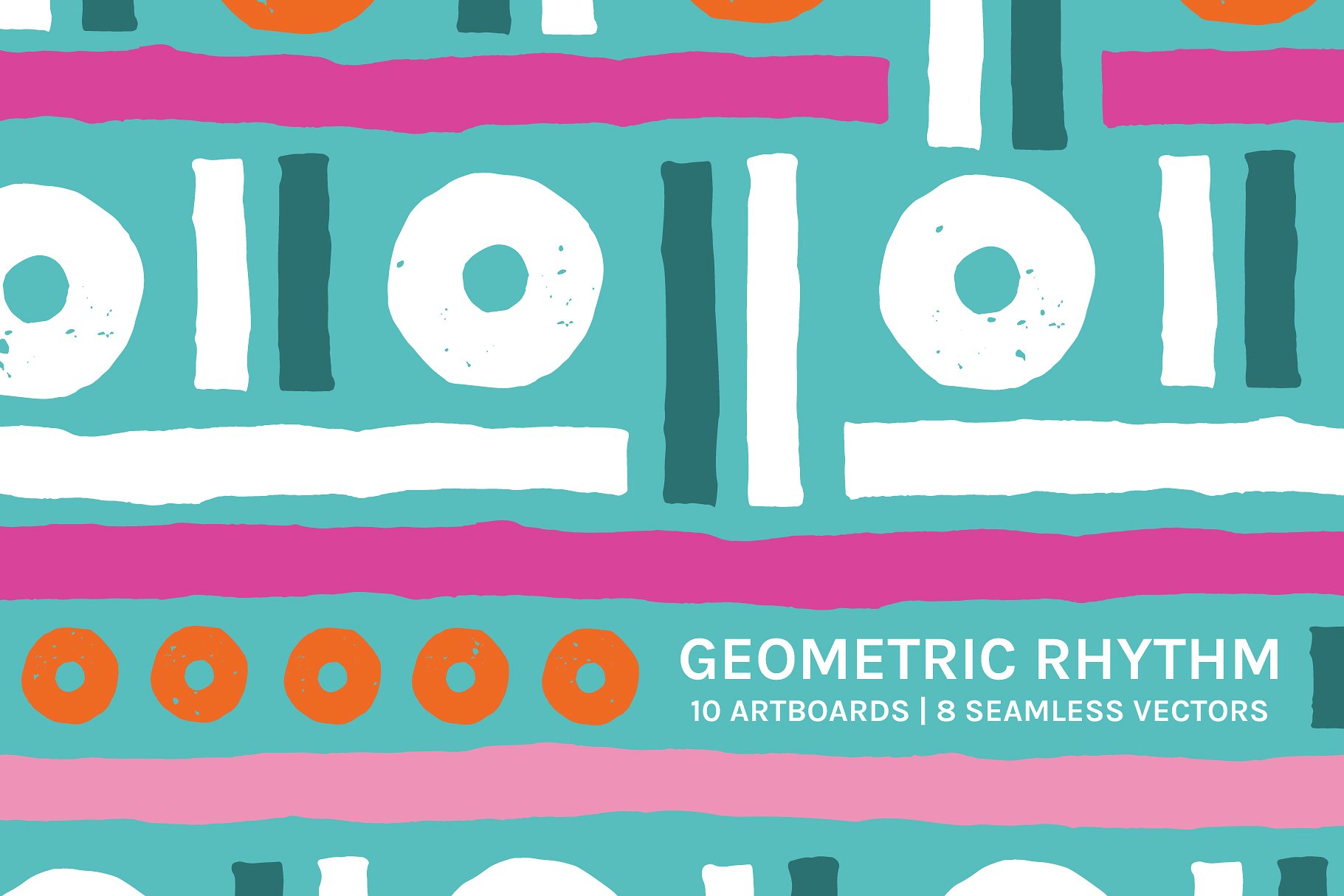 抽象几何背景纹理 Geometric Rhythm Boar