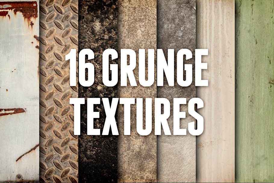 残旧风格材质纹理 Grunge Textures #4724