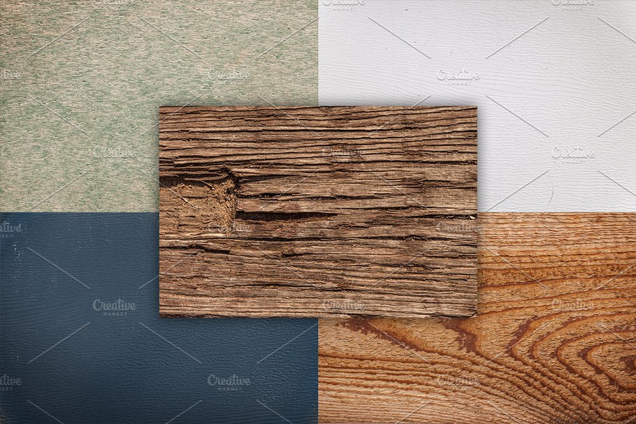 木纹背景纹理素材包 Wood Textures Pack #