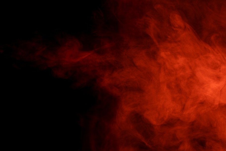 抽象的红色烟雾素材 Abstract red smoke #