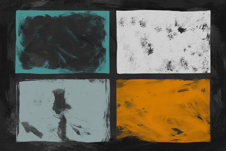 10个油画复古背景纹理 10 Paint Textures