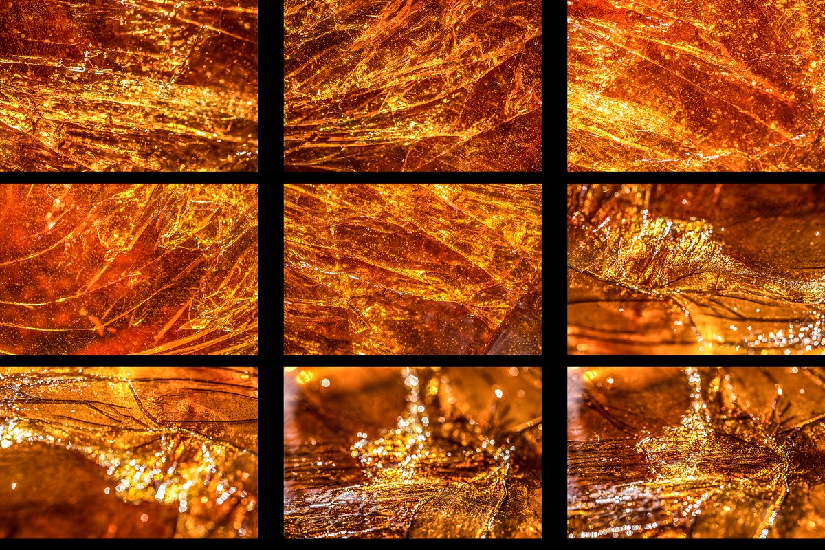 琥珀背景纹理 38 Amber Backgrounds #1