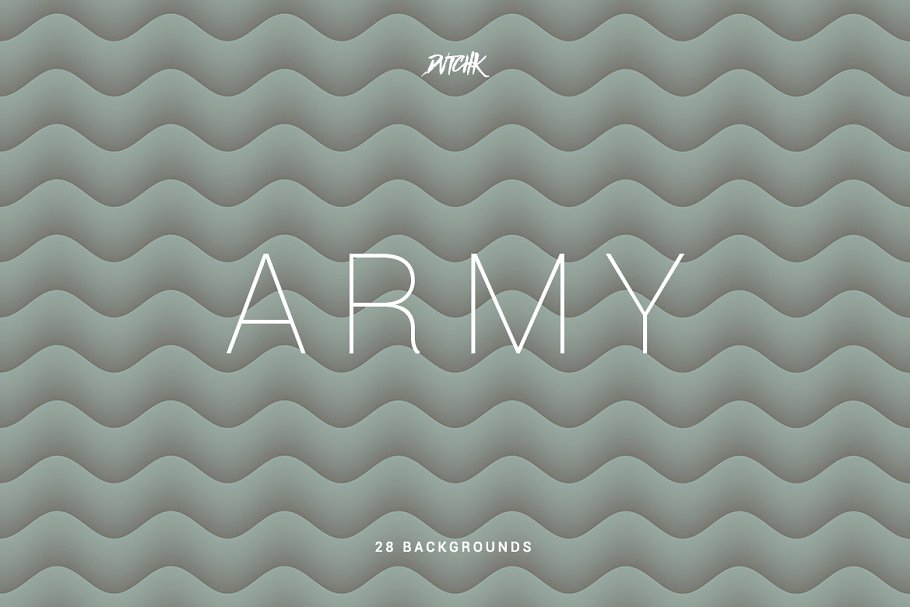 军绿色柔和抽象波纹背景 Army Soft Abstrac