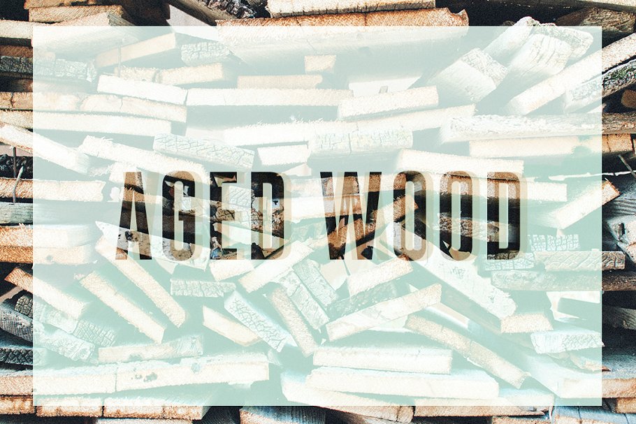 16种怀旧的木纹样式 16 Old Lumber Textu