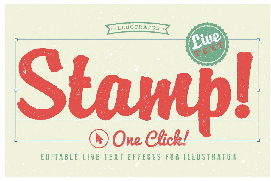 经典图层样式纹理 Stamp Shop #249701
