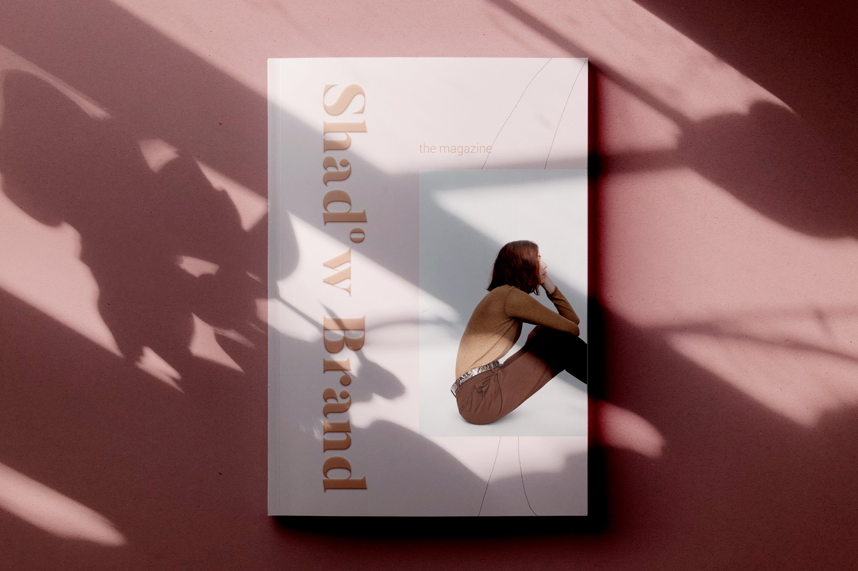 影子品牌-杂志模型 Shadow Brand  Magazi