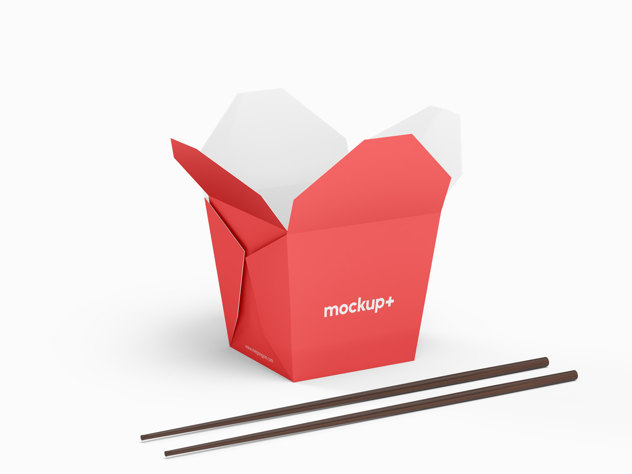 中国食品包装贴图展示样机模板 Chinese Noodles