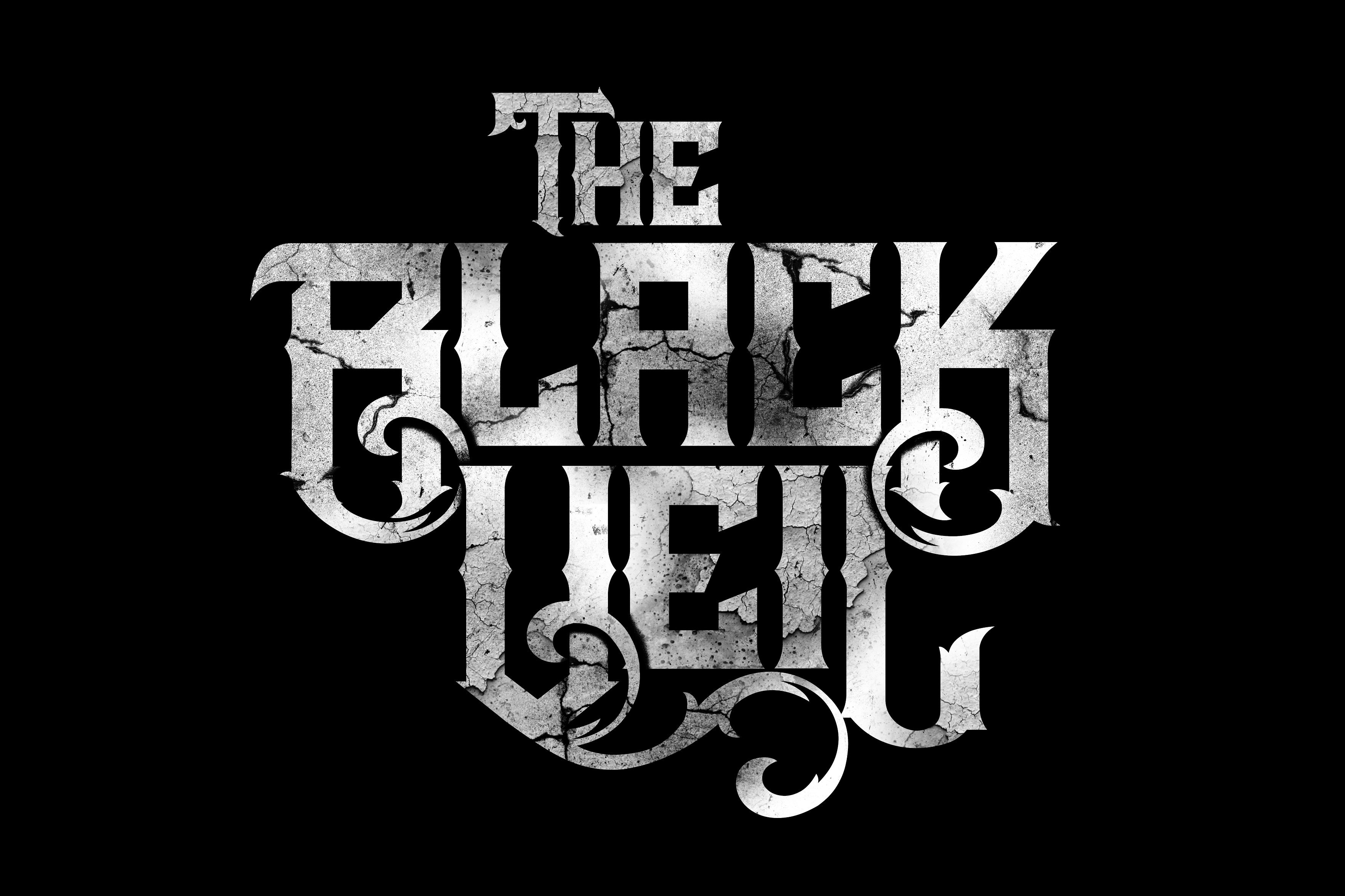 黑面纱风格的字体 The Black Veil #10672