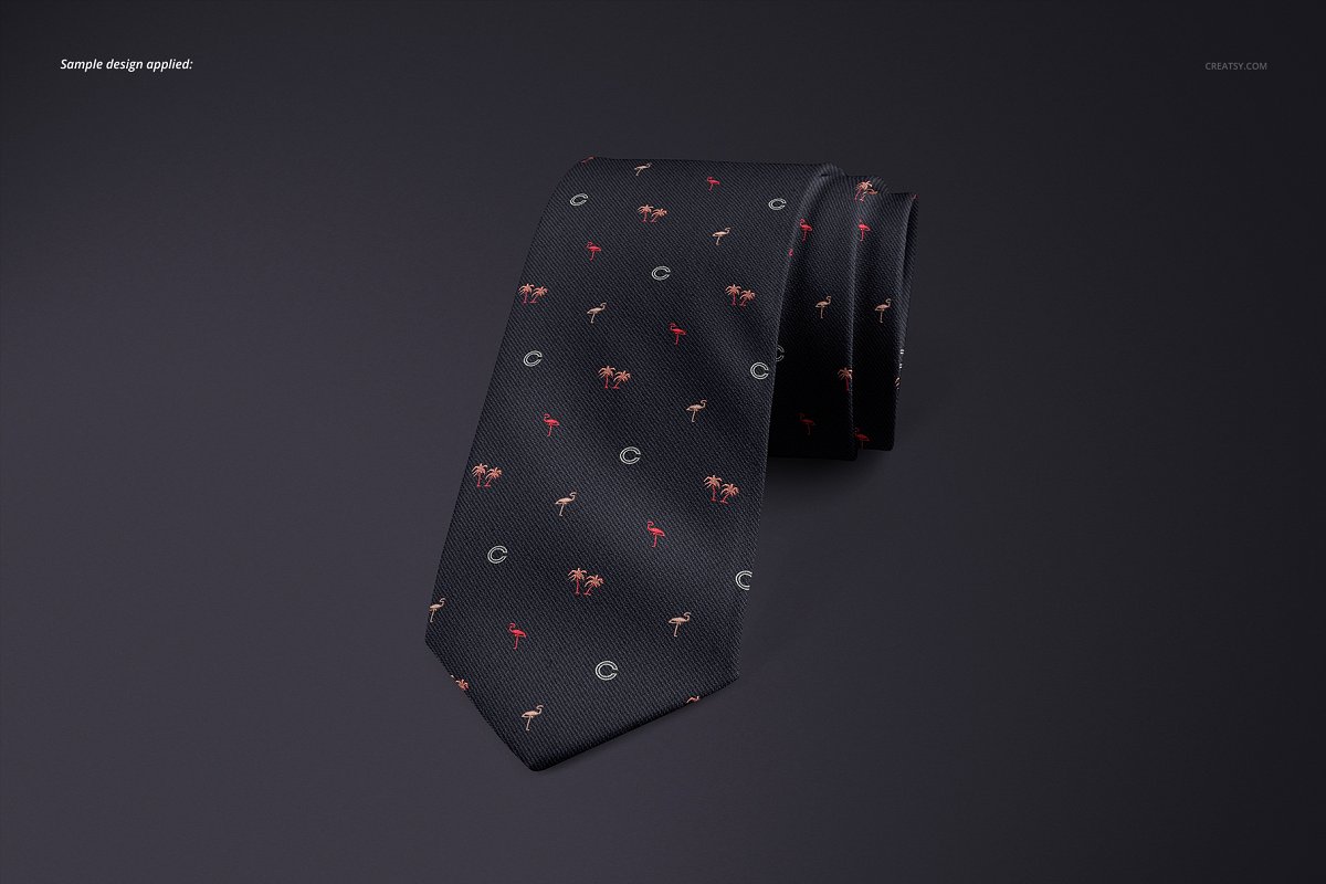 高端的领带设计面料纹样花纹设计 #2481236