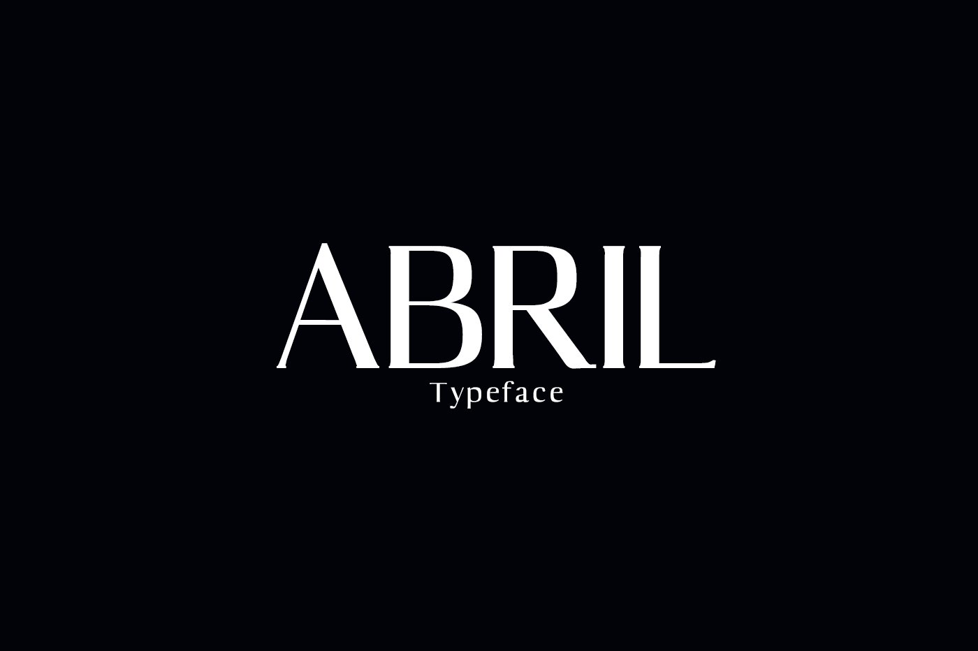 个性时尚字体 Abril Serif 7 Font Fami