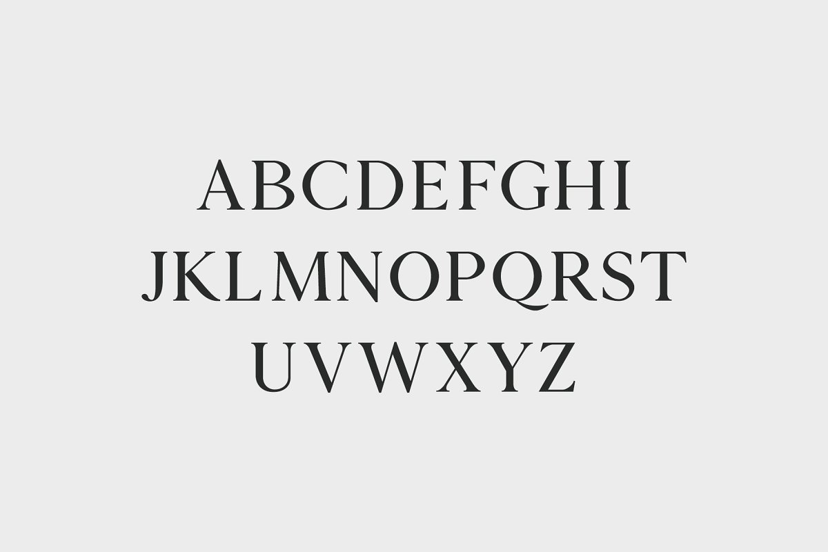 规范的衬线字体 Zimra Serif 5 Fonts Fa