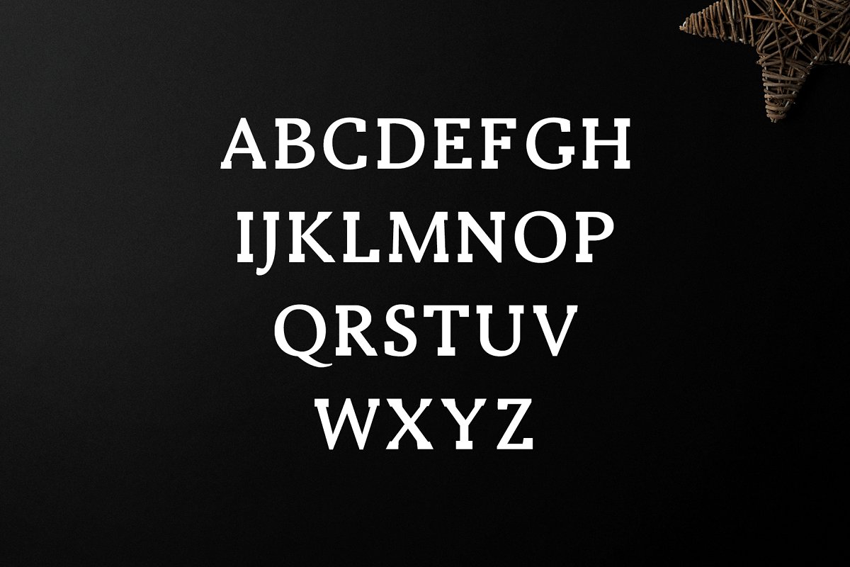 衬线字体 Ireene Serif 3 Font Famil