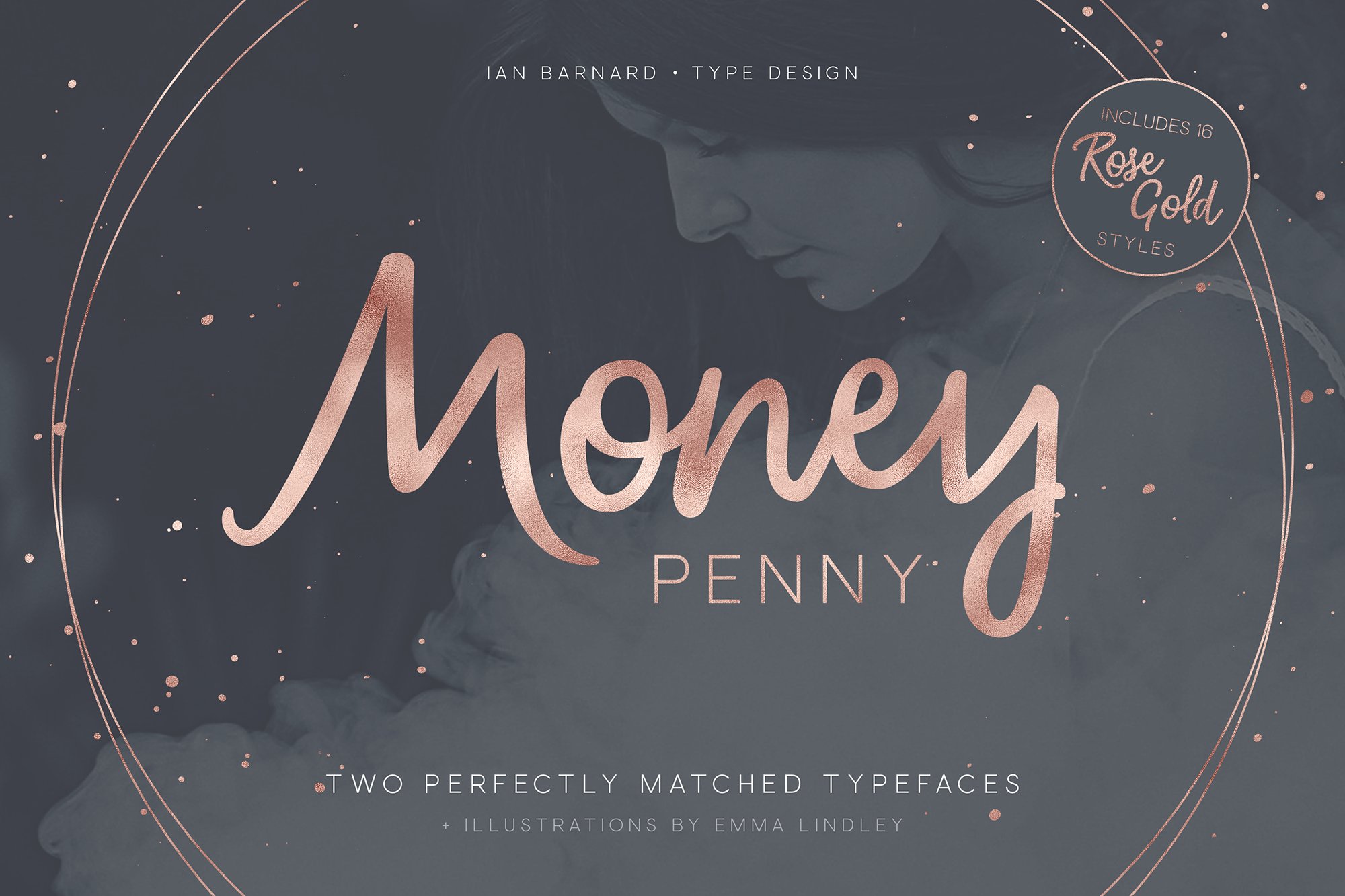 优雅高贵的手写体 Money Penny Script Sa