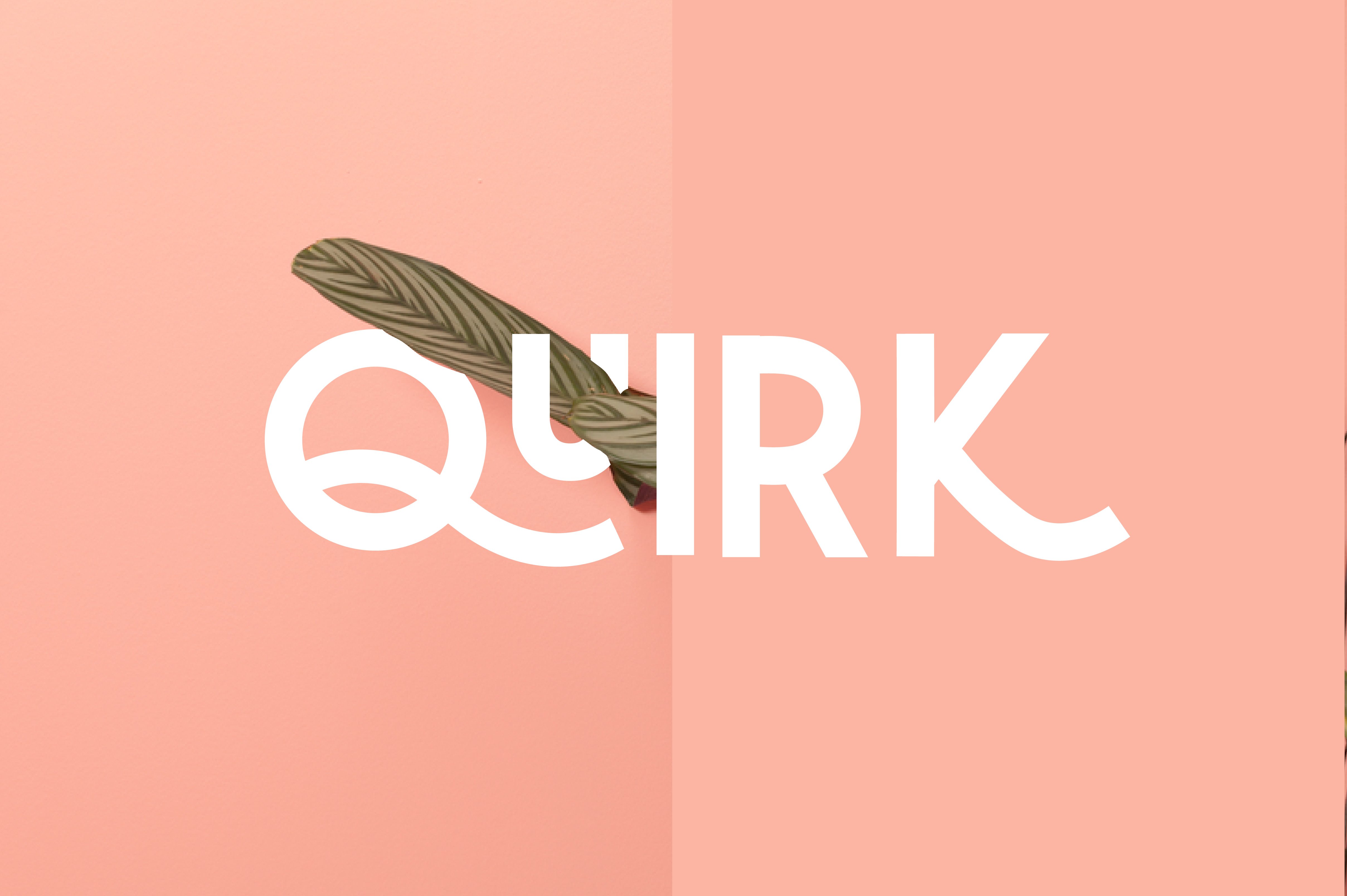 大胆堆叠无衬线英文字体 Quirk  Fun Display