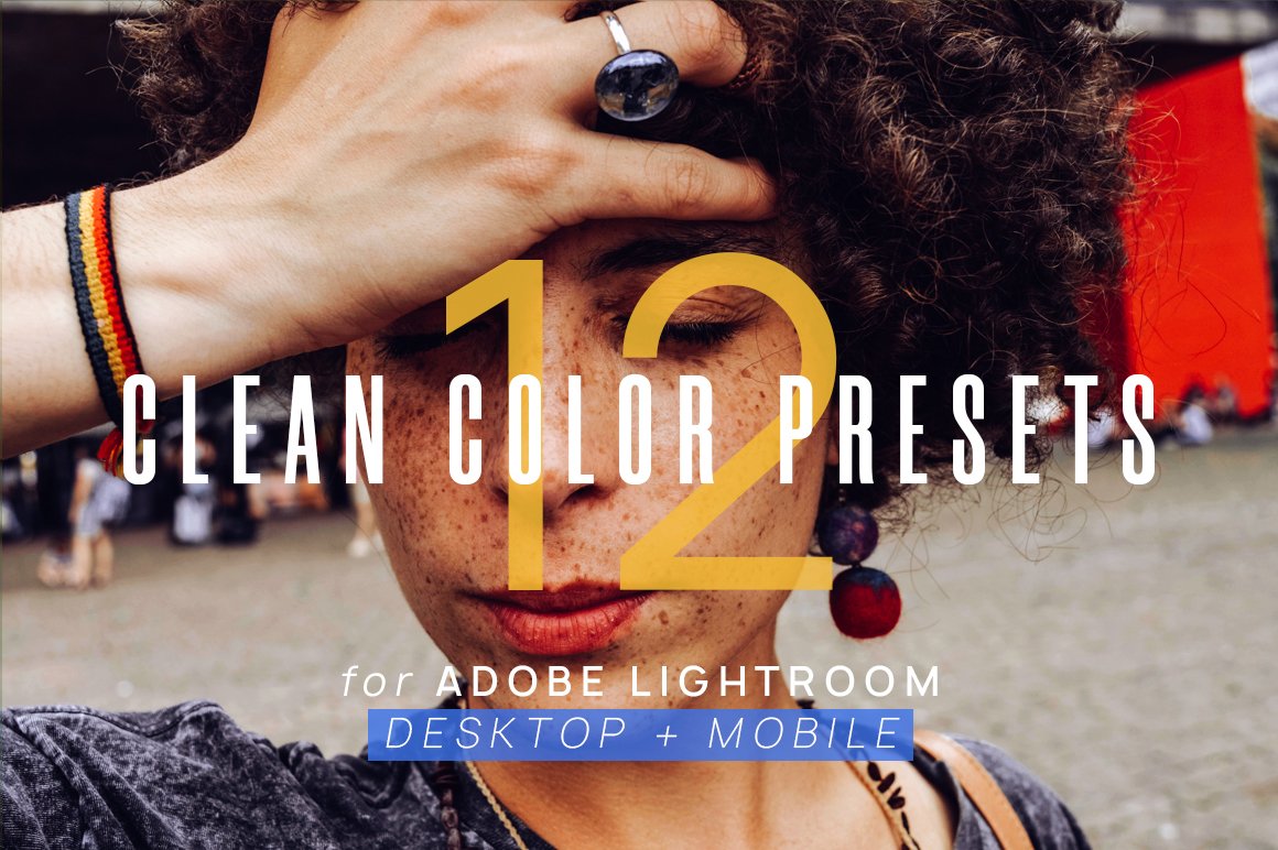 时尚摄影Lightroom颜色预设Clean Color P