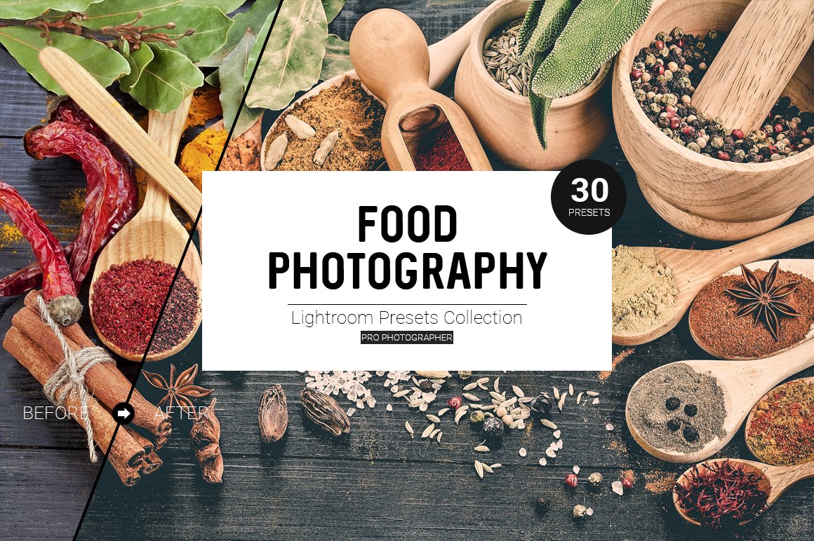 美食预设,美食照片滤镜预设Food Photography